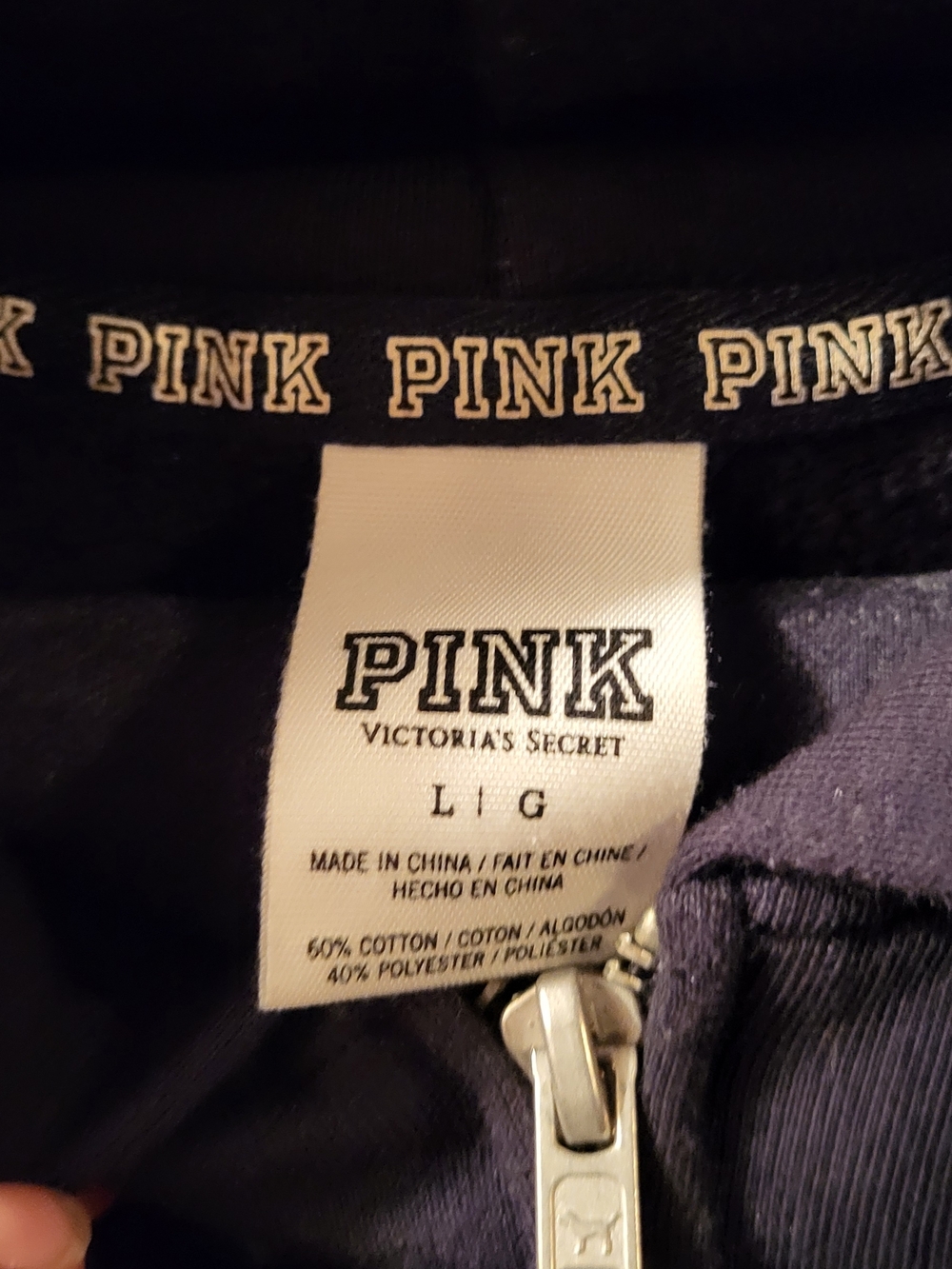 RARE Victoria's Secret Bling Hoodie And Bling Leggings Set (2 Piece) - Picture 6 of 11